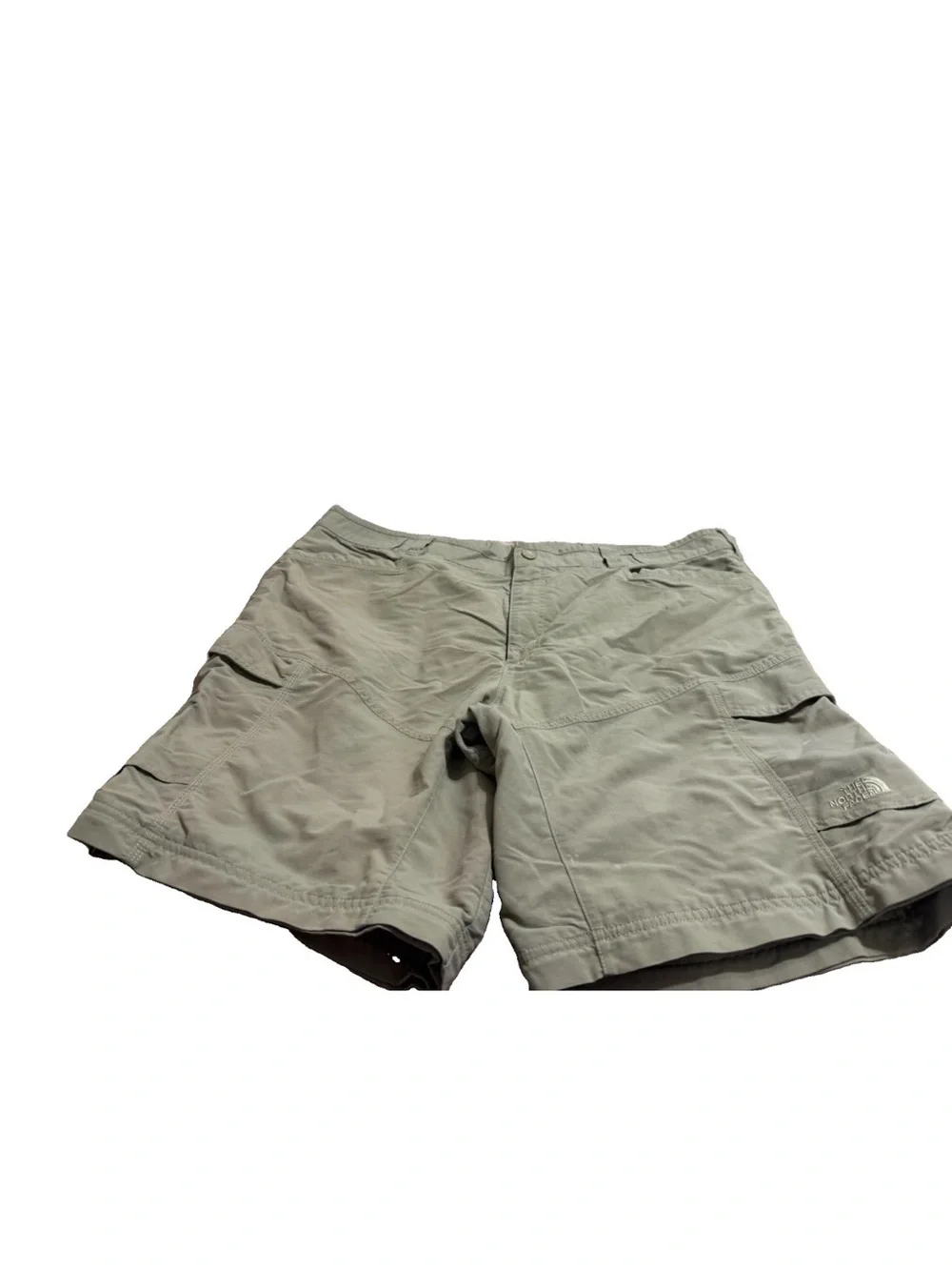 The North Face Mens Khaki Brown Cargo Shorts! 2XL 44x11